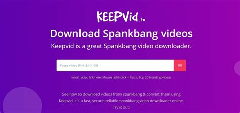 descargar videos de spankbang|Best Online SpankBang Video Downloader